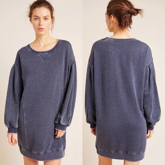saturday sunday Tops - Anthropologie Saturday Sunday Carmel Fleece Oversized Tunic Size S